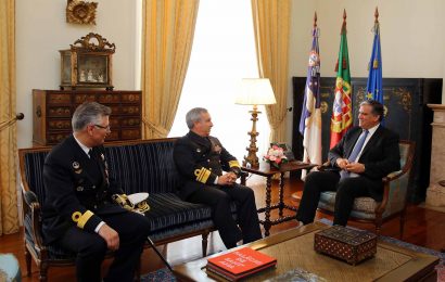 Presidente do Governo recebeu Vice-Chefe do Estado-Maior da Armada