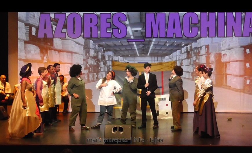 BAILINHO DE CARNAVAL “AZORES MACHINA” – (3ª de 6 partes) – Auditório Municipal das Velas – Ilha de São Jorge (c/ vídeo)
