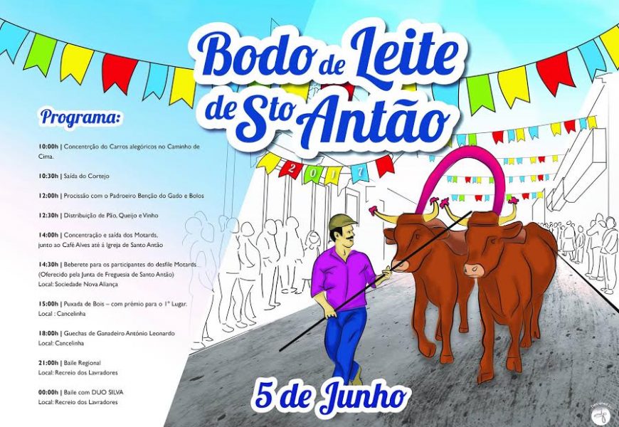 BODO DE LEITE EM SANTO ANTÃO – Segunda-feira do Espírito Santo (5 de Junho) – Ilha de São Jorge