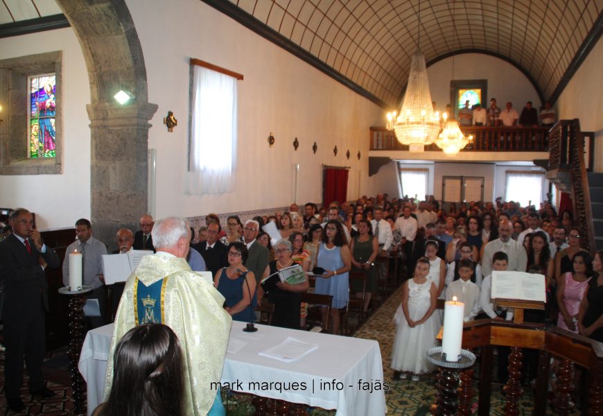 FESTA DE Nª SRª DAS NEVES (MISSA) – NORTE GRANDE – Ilha de São Jorge (c/ vídeo)
