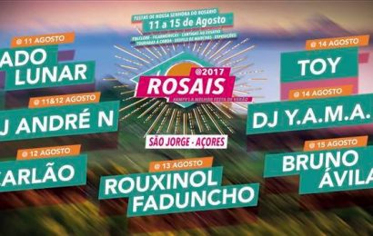 FESTAS DE Nª SRª DO ROSÁRIO – AS MELHORES FESTAS DO VERÃO – ROSAIS – (11 a 15 de Agosto) – Programa detalhado em anexo.