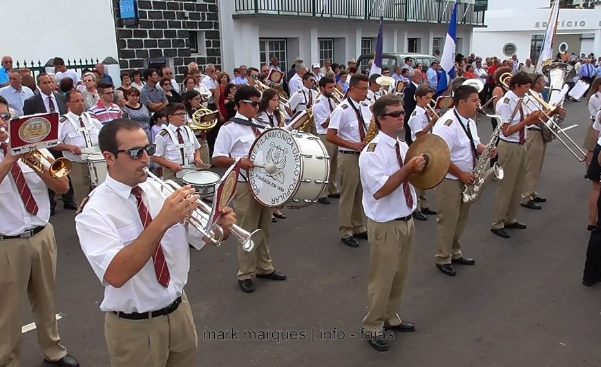 BANDA FILARMÓNICA UNIÃO POPULAR NAS FESTAS DE ROSAIS – Ilha de São Jorge (c/ vídeo)