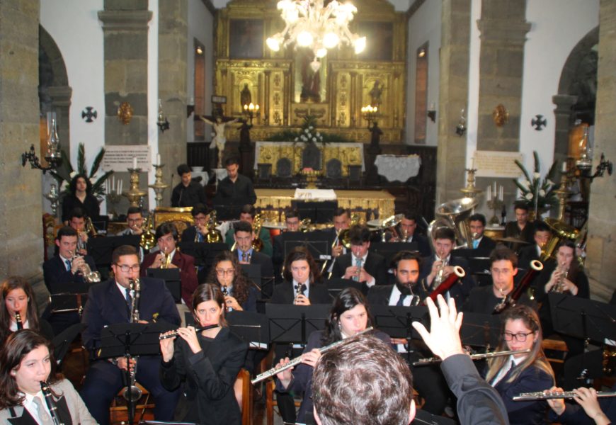 Orquestra Regional Lira Açoriana atuou na Igreja Matriz de São Jorge –  Velas – Ilha de São Jorge