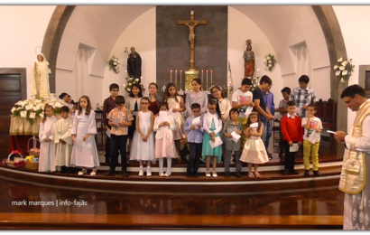 Alunos da Catequese de Santo Antão assinalam “O DIA DA MÃE” – Ilha de São Jorge (c/ vídeo)