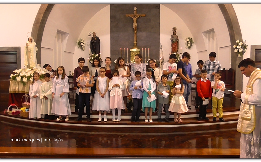Alunos da Catequese de Santo Antão assinalam “O DIA DA MÃE” – Ilha de São Jorge (c/ vídeo)