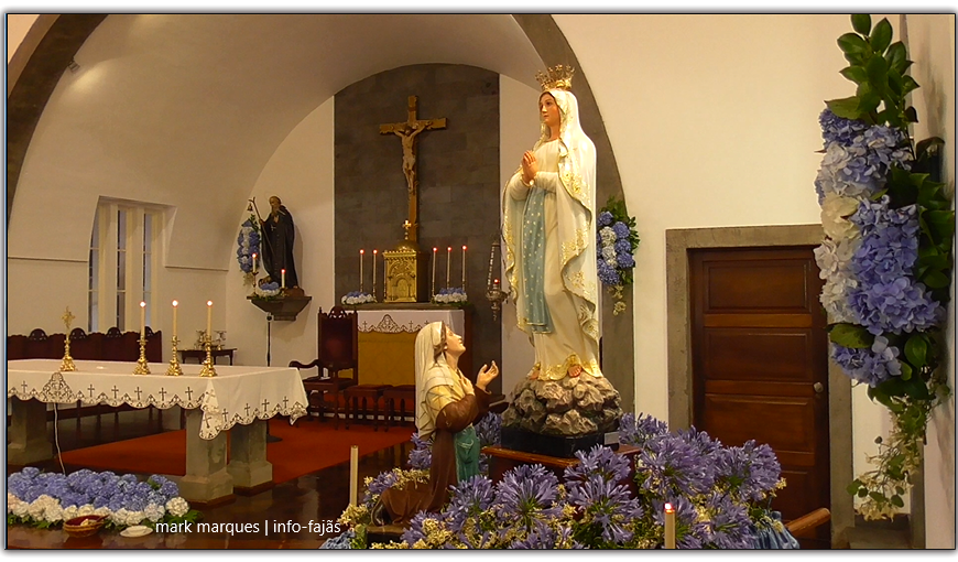 “AVÉ DE LOURDES” – FESTA DE Nª SRª DE LOURDES EM SANTO ANTÃO – Ilha de São Jorge (c/ vídeo)