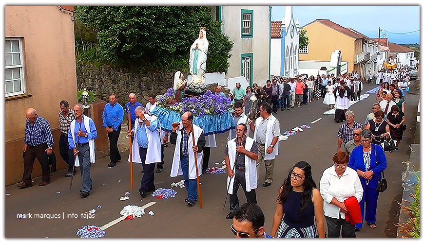 PROCISSÃO DE Nª SRª DE LOURDES – Santo Antão – Ilha de São Jorge (c/ vídeo)