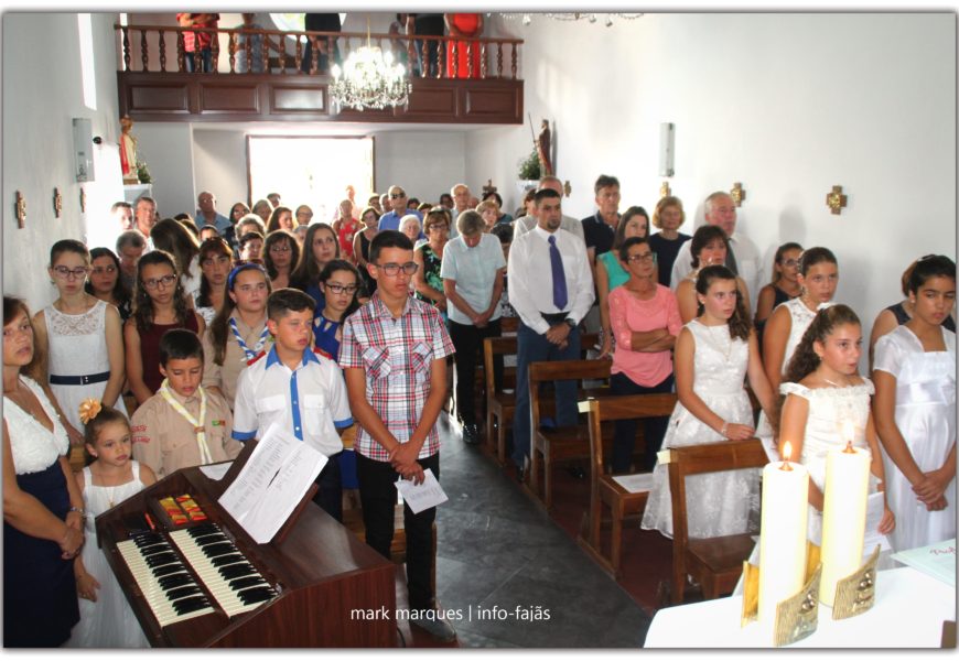 MISSA – FESTA DE Nª SRª DA ENCARNAÇÃO – Ribeira do Nabo / Urzelina – Ilha de São Jorge (c/ vídeo)