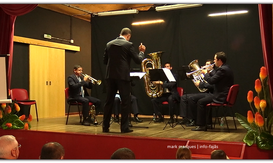 “QUINTETO DE METAIS” EM CONCERTO DE ANIVERSÁRIO DA SOCIEDADE ESTÍMULO – Vila da Calheta – Ilha de São Jorge (c/ vídeo)