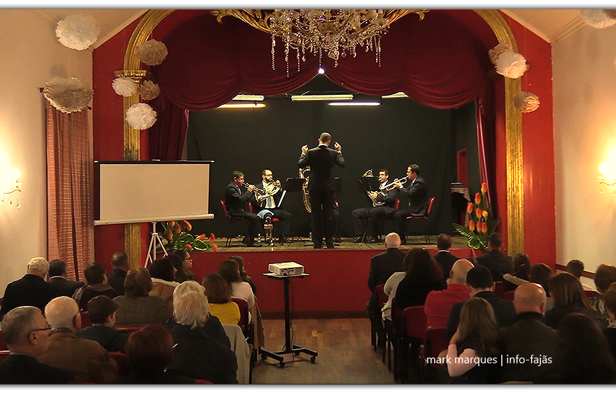 “QUINTETO DE METAIS” interpreta (Trumpet Voluntary) – ANIVERSÁRIO DA SOCIEDADE ESTÍMULO – Vila da Calheta – Ilha de São Jorge (c/ vídeo)