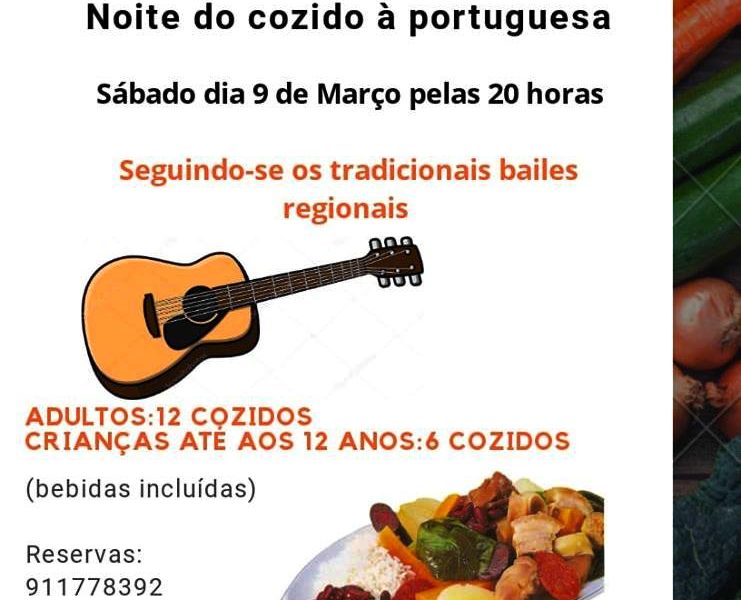 JANTAR DE “COZIDO À PORTUGUESA” E “BAILES REGIONAIS” na freguesia de Rosais – Próximo dia 9 de março (sábado) – Ilha de São Jorge JANTAR DE “COZIDO À PORTUGUESA” E “BAILES REGIONAIS” na freguesia de Rosais – Próximo dia 9 de março (sábado) – Ilha de São Jorge