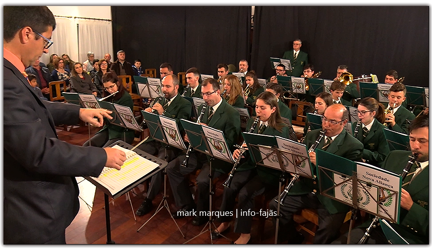 NOVA ALIANÇA em concerto de aniversário – Velas – Ilha de São Jorge (c/ vídeo)