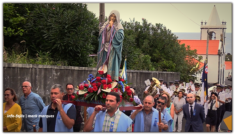 “PROCISSÃO” – FESTA DE Nª SRª DAS DORES – Fajã do Ouvidor – Ilha de São Jorge (c/ vídeo)