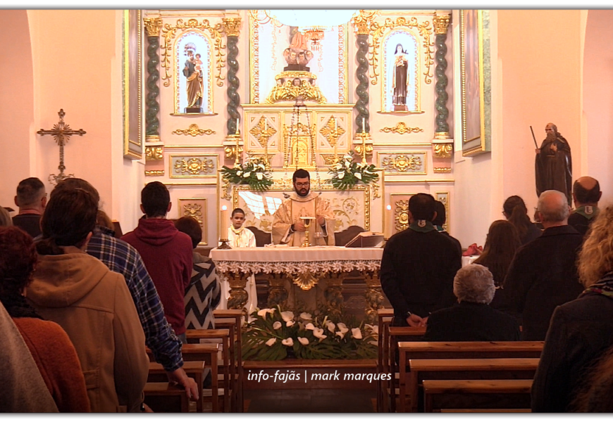 MISSA EM ROSAIS EM HONRA DE SANTO ANTÃO – Rosais – Ilha de São Jorge (c/ vídeo)