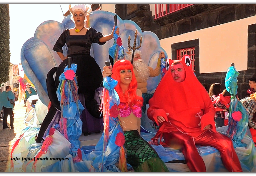 DESFILE DE CARNAVAL – Vila das Velas – Ilha de São Jorge (c/ vídeo)
