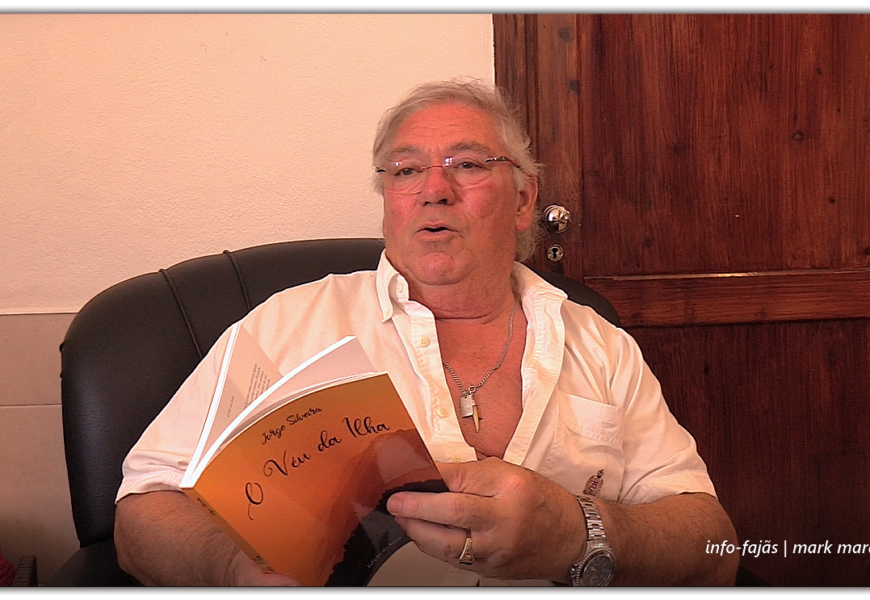 Professor Jorge Silveira lança livro – “O VÉU DA ILHA” – Ilha de São Jorge (c/ vídeo)