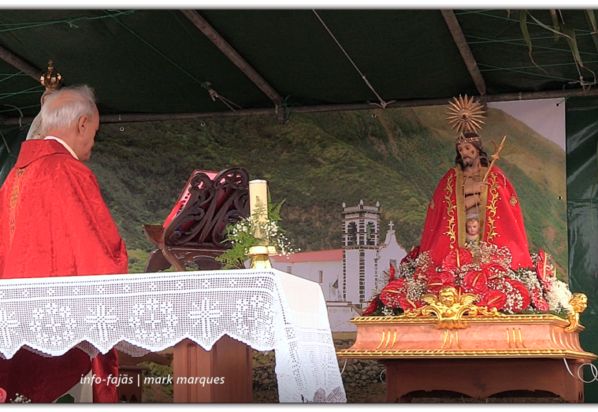 Festa na FAJÃ DA CALDEIRA DO SENHOR SANTO CRISTO – Ilha de São Jorge (c/ vídeo)