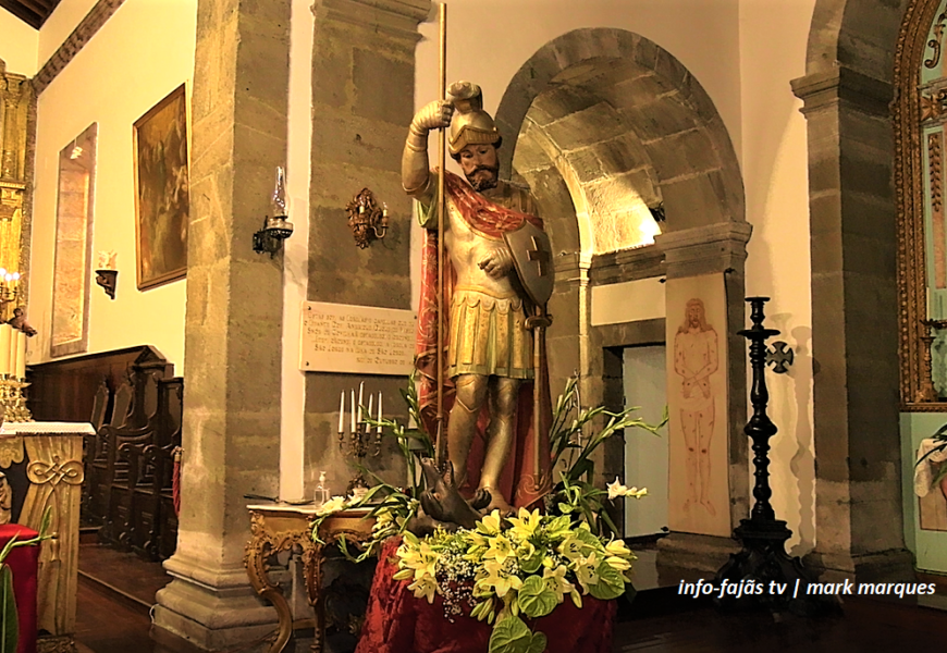 “DIA DE SÃO JORGE” – Missa solene – Velas – Ilha de São Jorge (c/ vídeo)