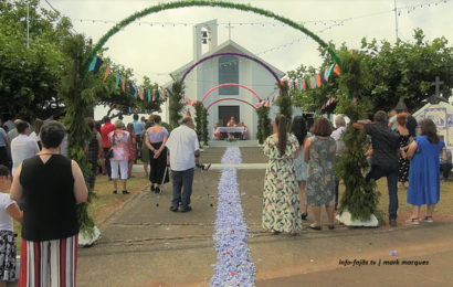 FESTA DO SENHOR BOM JESUS (MISSA) – Cruzal – Santo Antão – Ilha de São Jorge (c/ vídeo)