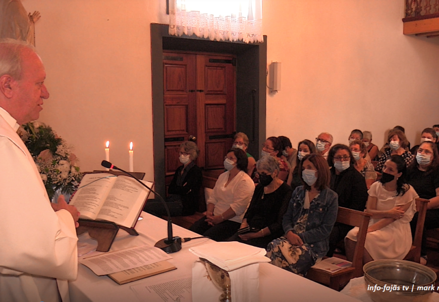 MISSA NA FAJÃ DOS CUBRES – Nª Srª de Lourdes – Ilha de São Jorge (c/ vídeo)