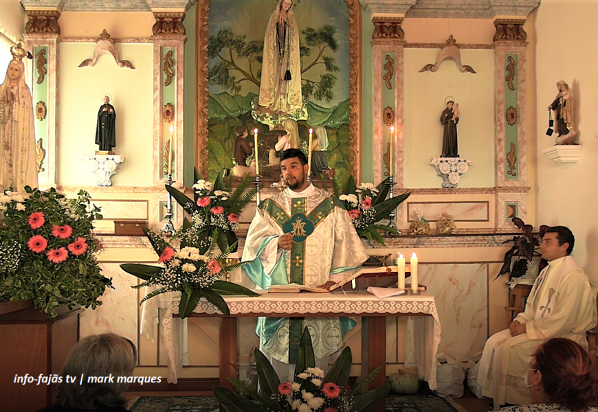 “MISSA” EM HONRA DE Nª SRª DE FÁTIMA – Fajã da Ribeira D`Areia – Ilha de São Jorge (c/ vídeo)