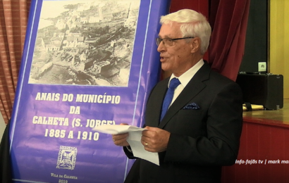 João Pedroso Almada apresenta livro “ANAIS DO MUNICÍPIO DA CALHETA (S. JORGE) 1885 A 1910” (c/ vídeo)