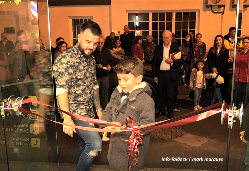 Inauguração das novas instalações da “BARBEARIA AMORIM” – Vila da Calheta – Ilha de São Jorge (c/ vídeo)