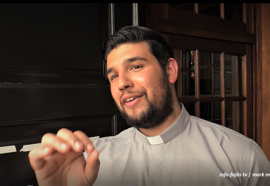 “É bonito, porque é uma forma de integrar as crianças nas tradições da freguesia” – afirma o Padre Sandro Costa (c/ vídeo)