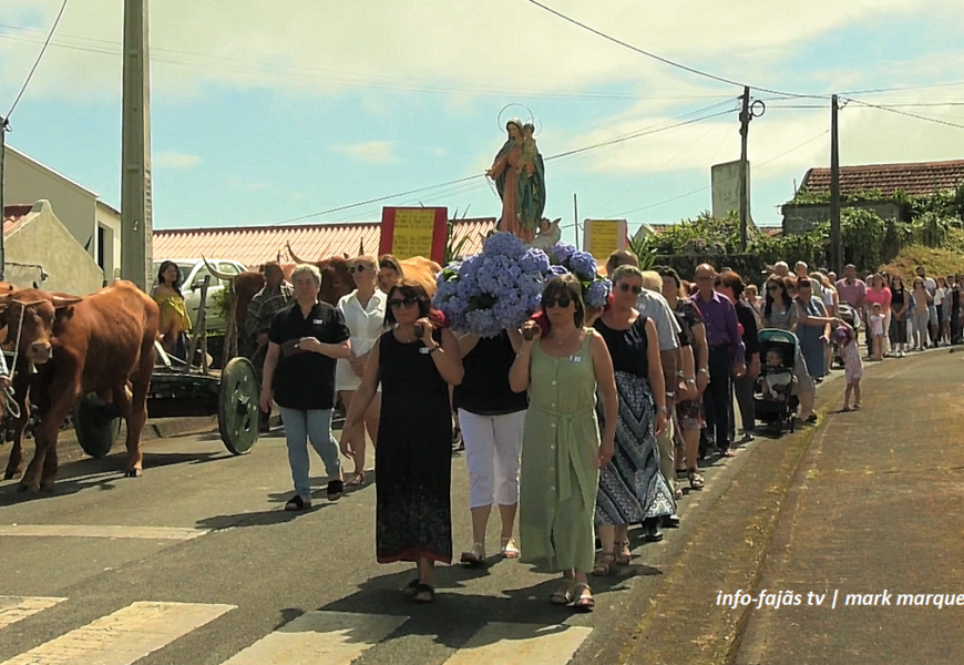 Norte Pequeno em Festa – Procissão da bênção do gado – Norte Pequeno – Ilha de São Jorge (c/ vídeo)