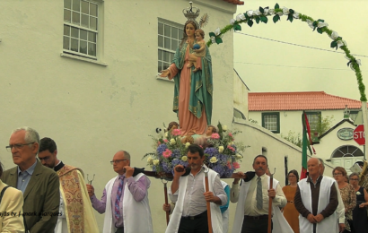 Festa de Nª Srª das Neves “Procissão”– Norte Grande – Ilha de São Jorge (c/ vídeo)