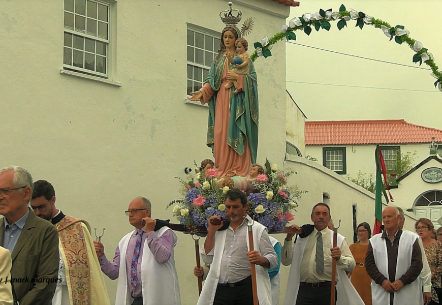 Festa de Nª Srª das Neves “Procissão”– Norte Grande – Ilha de São Jorge (c/ vídeo)