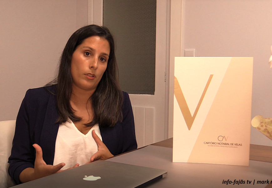 Fátima Gonçalves, jovem jurista, abre Cartório Notarial na Vila das Velas – Ilha de São Jorge (c/ vídeo)
