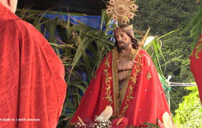 “Missa Campal”- Fajã da Caldeira do Senhor Santo Cristo – Ilha de São Jorge (c/ vídeo)
