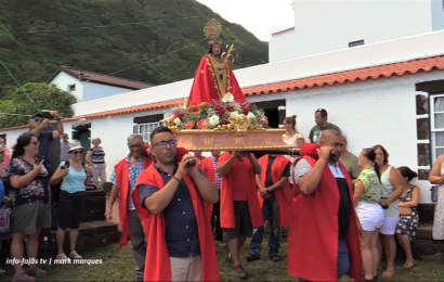 Festa na Fajã da Caldeira do Senhor Santo Cristo (Procissão) – Ilha de São Jorge (c/ vídeo)