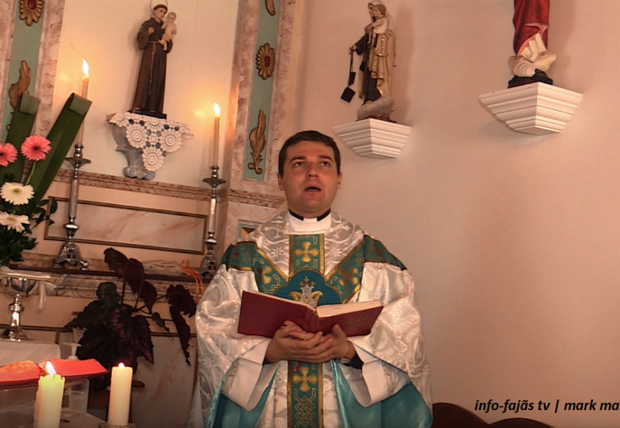 Fajã da Ribeira D`Areia – Missa Solene – Senhora de Fátima – Ilha de São Jorge (c/ vídeo)