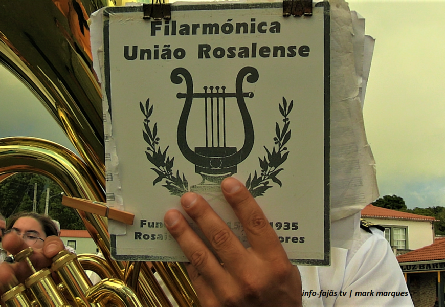 União Rosalense abrilhantou a Festa da Senhora da Luz – Fajã de Santo Amaro – Ilha de São Jorge (c/ vídeo)