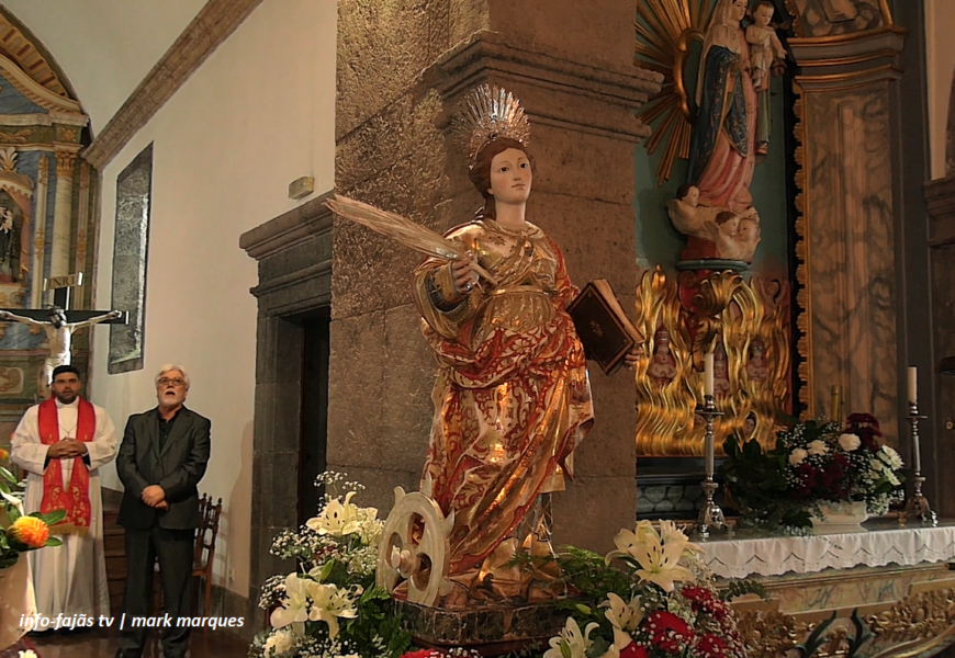 “FESTA DE SANTA CATARINA” – Eucaristia Solene – Vila da Calheta – Ilha de São Jorge (c/ vídeo)