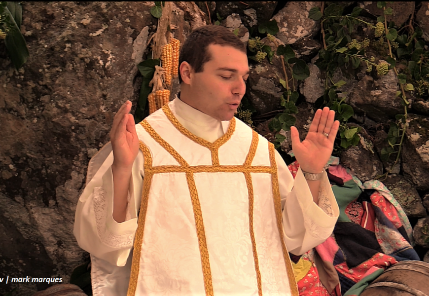 “Momento Histórico” – Missa Campal na Festa de São Martinho – Fajã D`Além – Ilha de São Jorge (c/ vídeo)