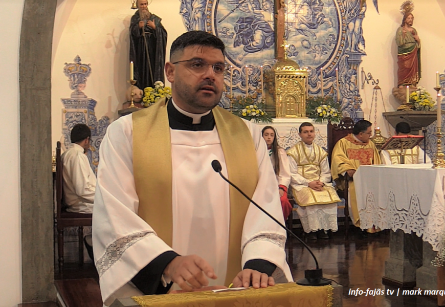 “AGRADECIMENTOS À COMUNIDADE” – Padre Dinis Silveira – Festa de Santo Antão – Ilha de São Jorge (c/ vídeo)