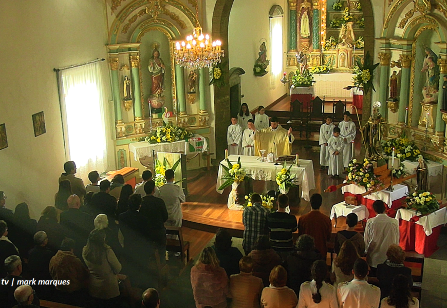 “O DIA MAIOR” com Missa Solene na freguesia de Santo Amaro -Ilha de São Jorge (c/ vídeo)