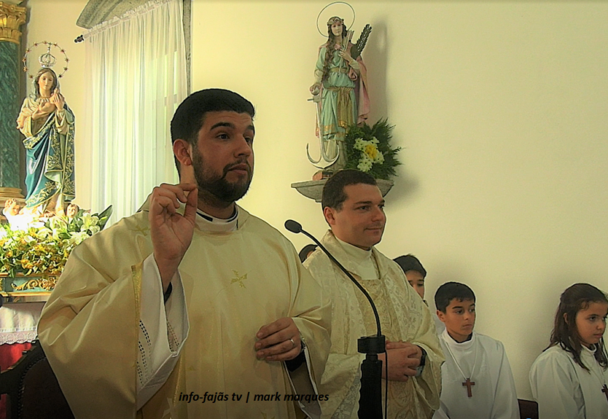 Padre Sandro Costa agradece à comunidade da freguesia de Santo Amaro – Ilha de São Jorge (c/ vídeo)