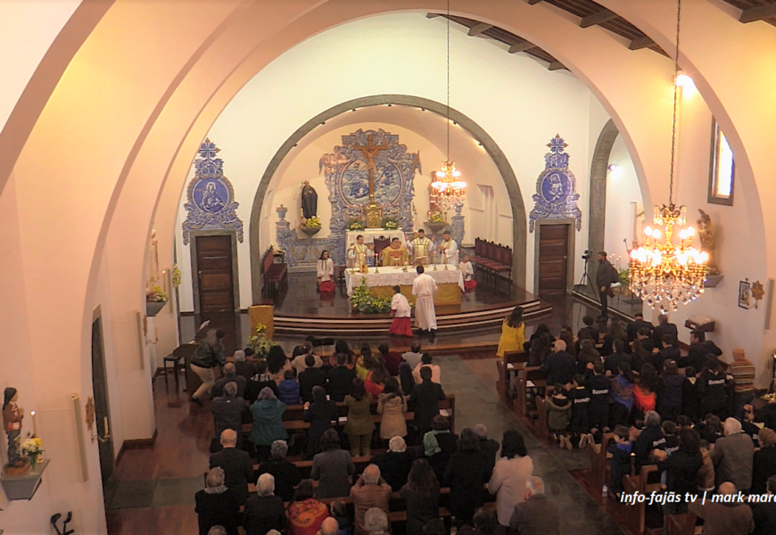 “MISSA SOLENE EM HONRA DE SANTO ANTÃO” – Freguesia de Santo Antão – Ilha de São Jorge (c/ vídeo)