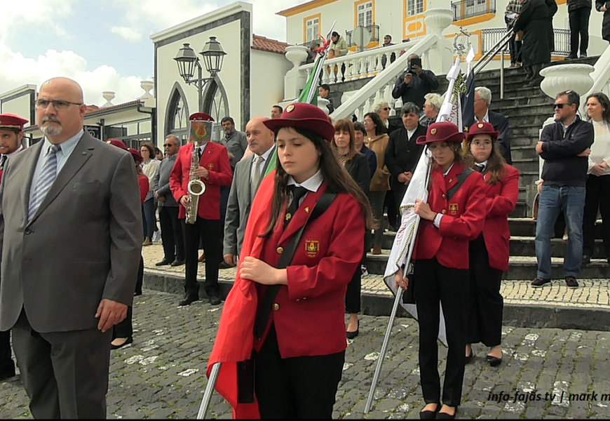 #LUSITÂNIA CLUB RECREIO VELENSE# participou na Procissão de Passos – Vila das Velas – Ilha de São Jorge (c/ vídeo)