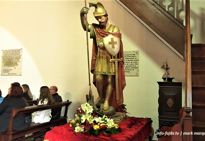 FESTA DE SÃO JORGE – “Missa Solene” – Vila das Velas – Ilha de São Jorge  (c/ vídeo)