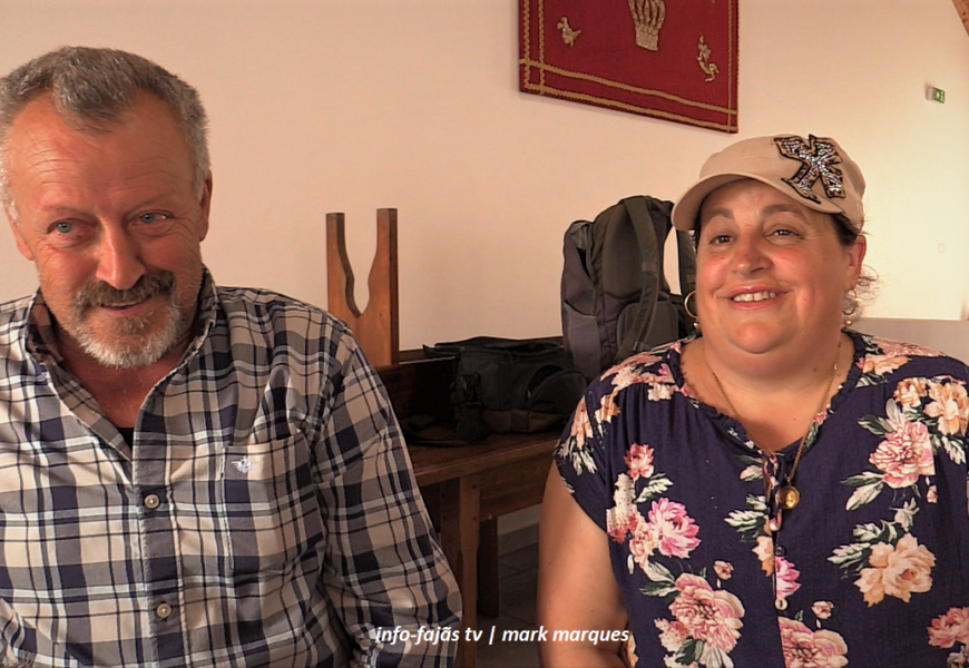 “Emigrados há 30 anos”, Ângelo e Humberta Brasil são os mordomos da Festa do Espírito Santo em Santo Antão – Ilha de São Jorge (c/ vídeo)