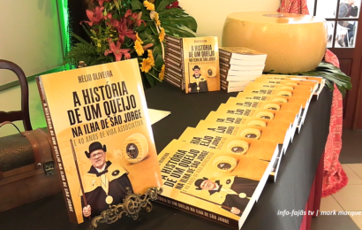 Hélio Oliveira lança livro “A história de um Queijo na Ilha de São Jorge” e 40 anos de vida Associativa (c/ vida)