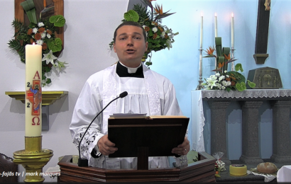 Pe. João Farias faz agradecimento “emocionado” à comunidade de Santo António – Ilha de São Jorge (c/ vídeo)