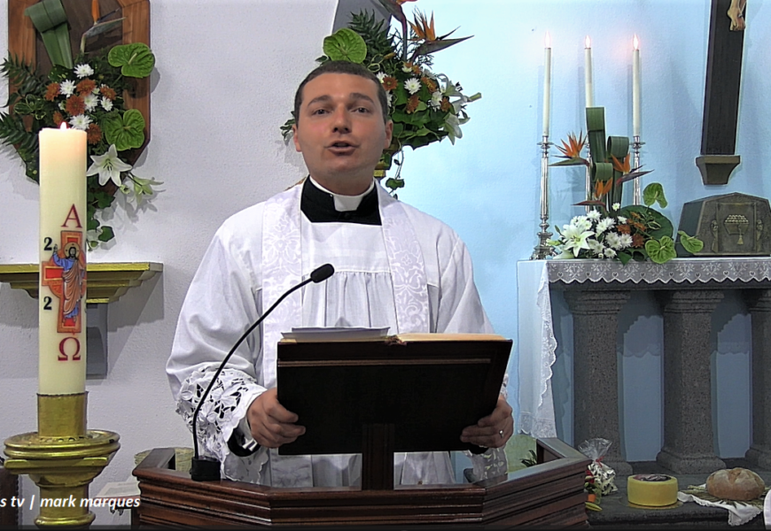 Pe. João Farias faz agradecimento “emocionado” à comunidade de Santo António – Ilha de São Jorge (c/ vídeo)