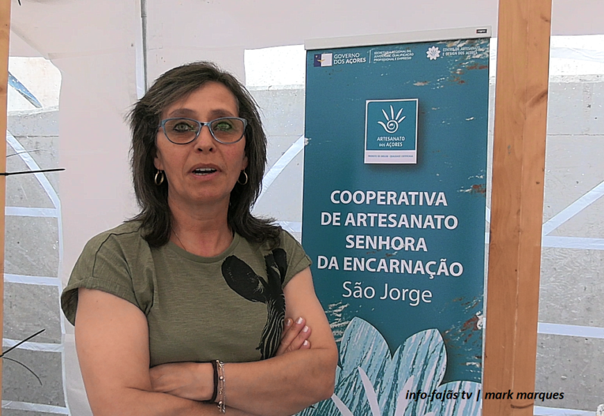 “EXPOSIÇÃO DE ARTESANATO” e entrevistas com Artesãs – Festival de Julho 2023 – Calheta – Ilha de São Jorge (c/ vídeo)