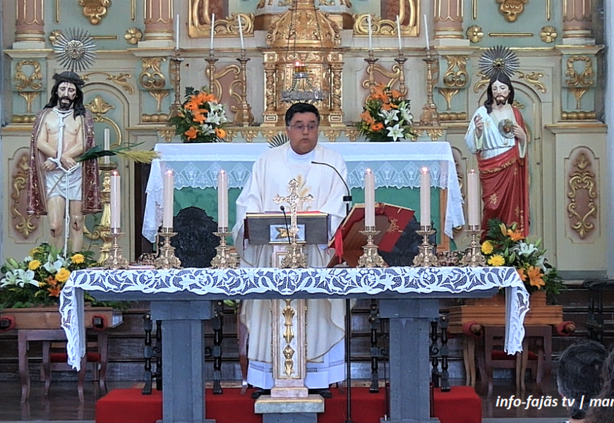 “MISSA DA FESTA DO SENHOR BOM JESUS” – Urzelina – Ilha de São Jorge (c/ vídeo)